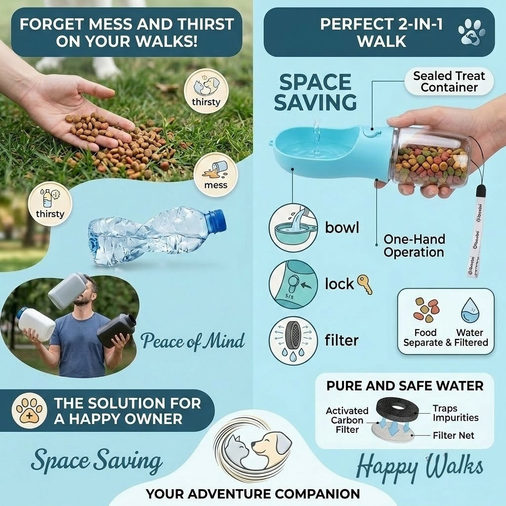PetEase 2-in-1 – The Easiest Way to Keep Your Dog Hydrated