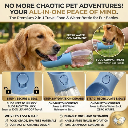 PetEase 2-in-1 – The Easiest Way to Keep Your Dog Hydrated